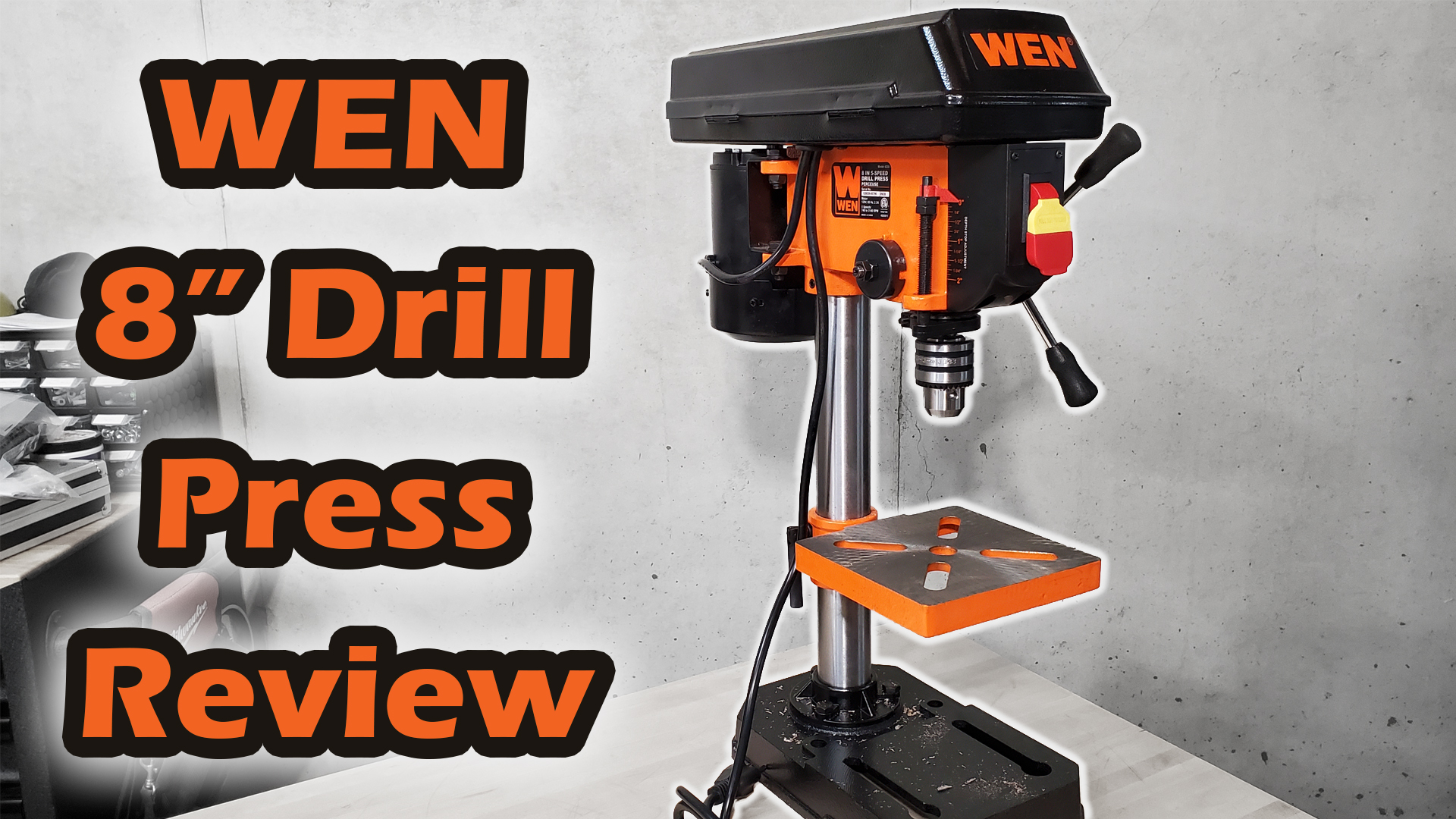 Watch Wen 2408 8 in. 5 Speed Drill Press Review and Assembly Guide